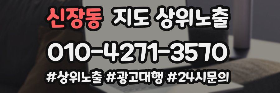 신장동 지도 상위 노출