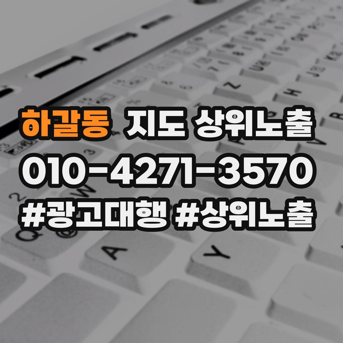 하갈동 지도 상위 노출