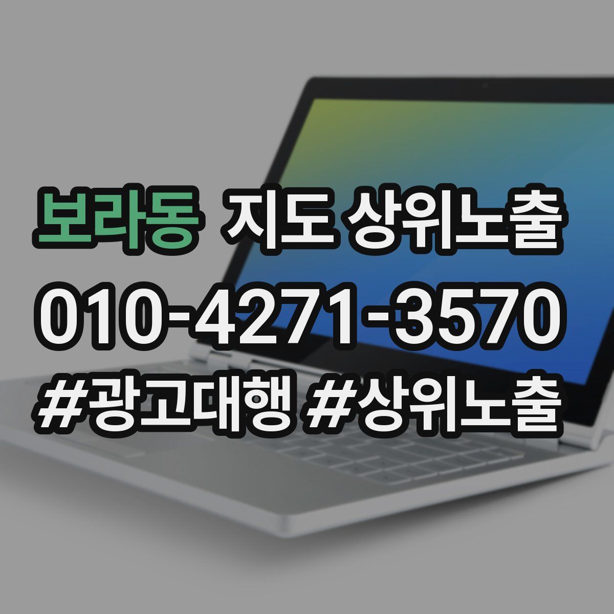 보라동 지도 상위 노출