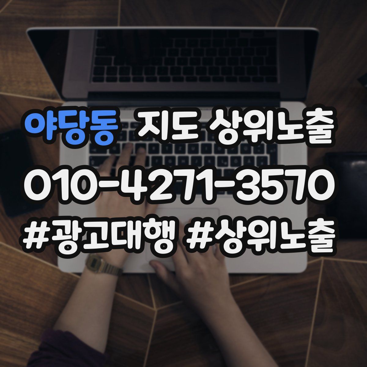 야당동 지도 상위 노출