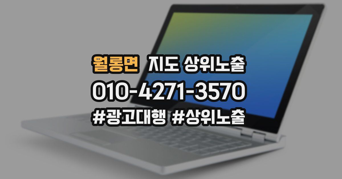 월롱면 지도 상위 노출