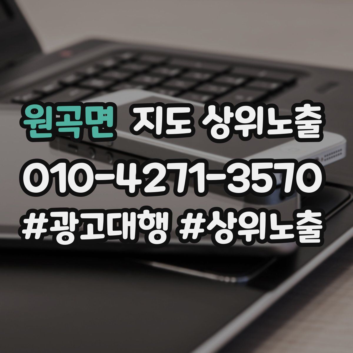 원곡면 지도 상위 노출
