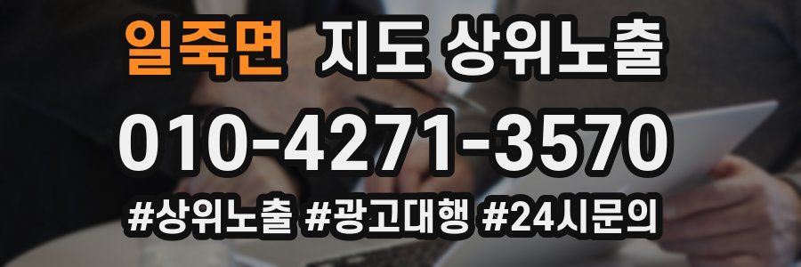 일죽면 지도 상위 노출