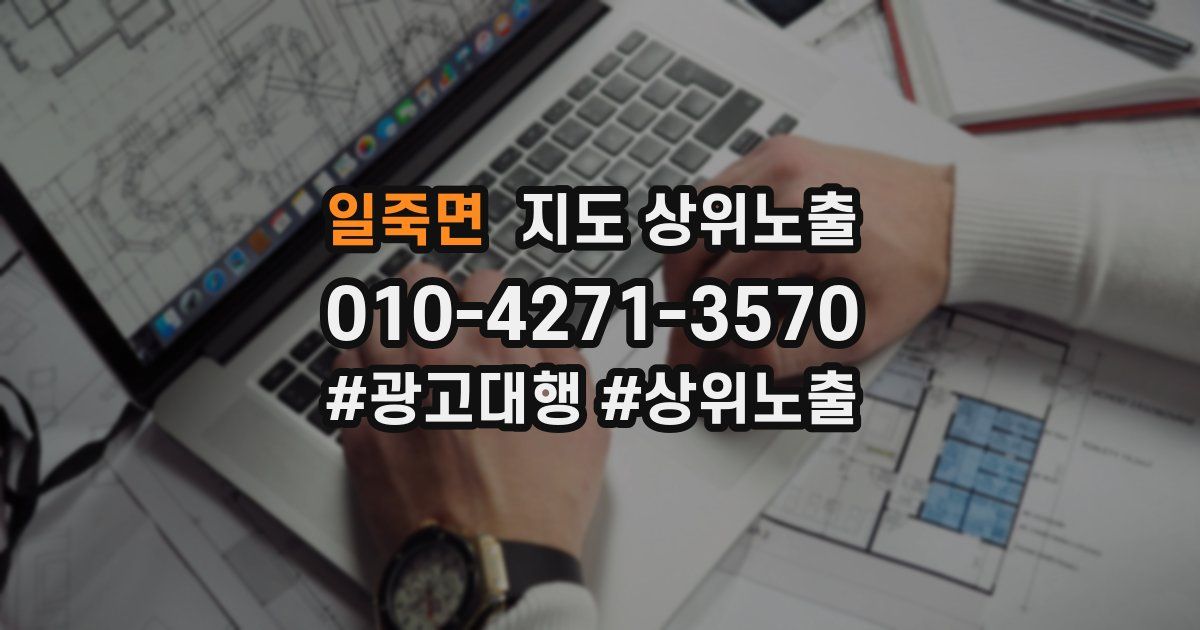 일죽면 지도 상위 노출