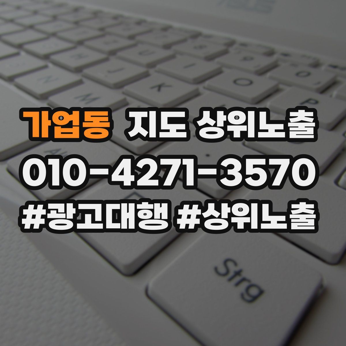 가업동 지도 상위 노출