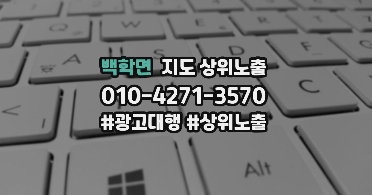 백학면 지도 상위 노출