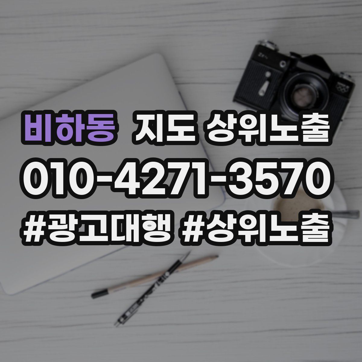 비하동 지도 상위 노출