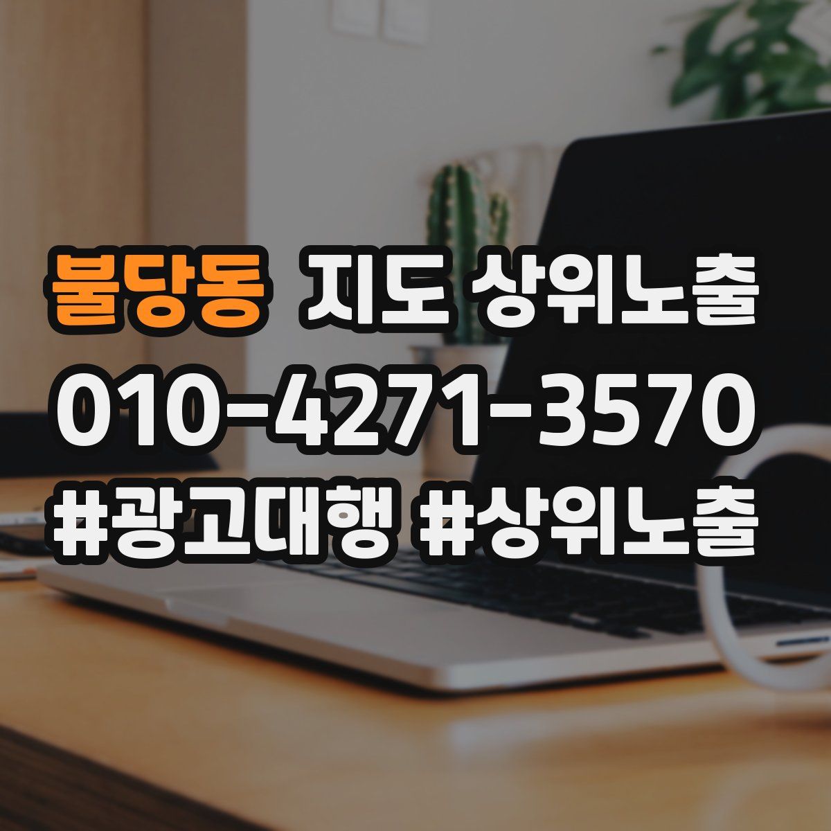 불당동 지도 상위 노출