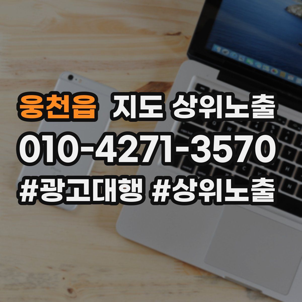 웅천읍 지도 상위 노출