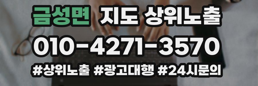 금성면 지도 상위 노출