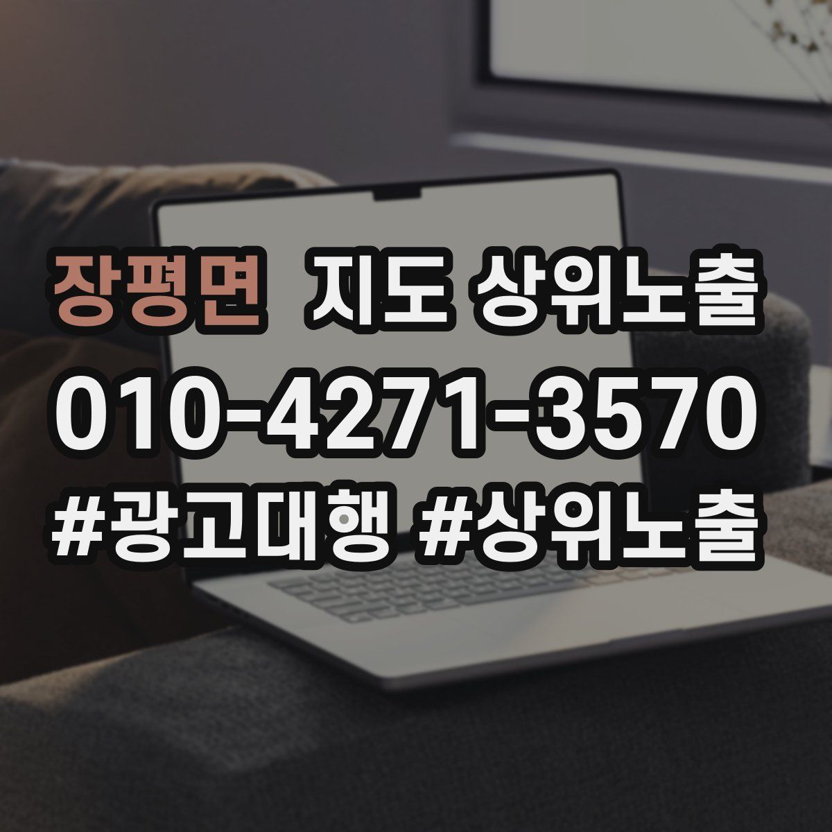 장평면 지도 상위 노출