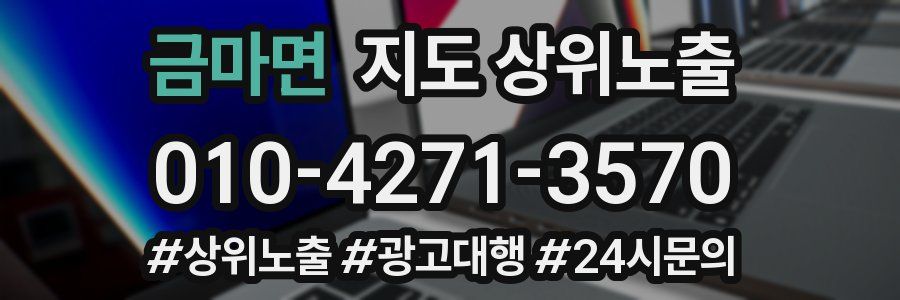 금마면 지도 상위 노출