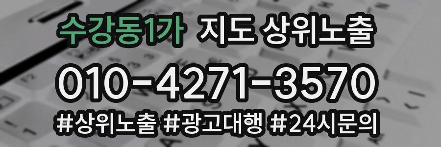 수강동1가 지도 상위 노출