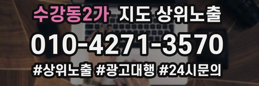 수강동2가 지도 상위 노출