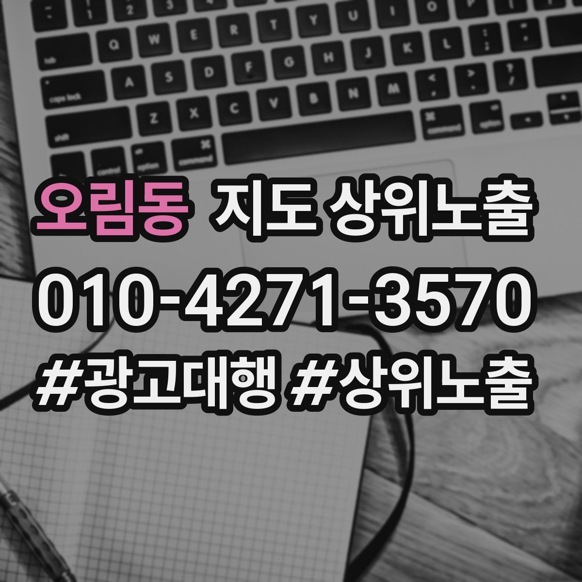 오림동 지도 상위 노출