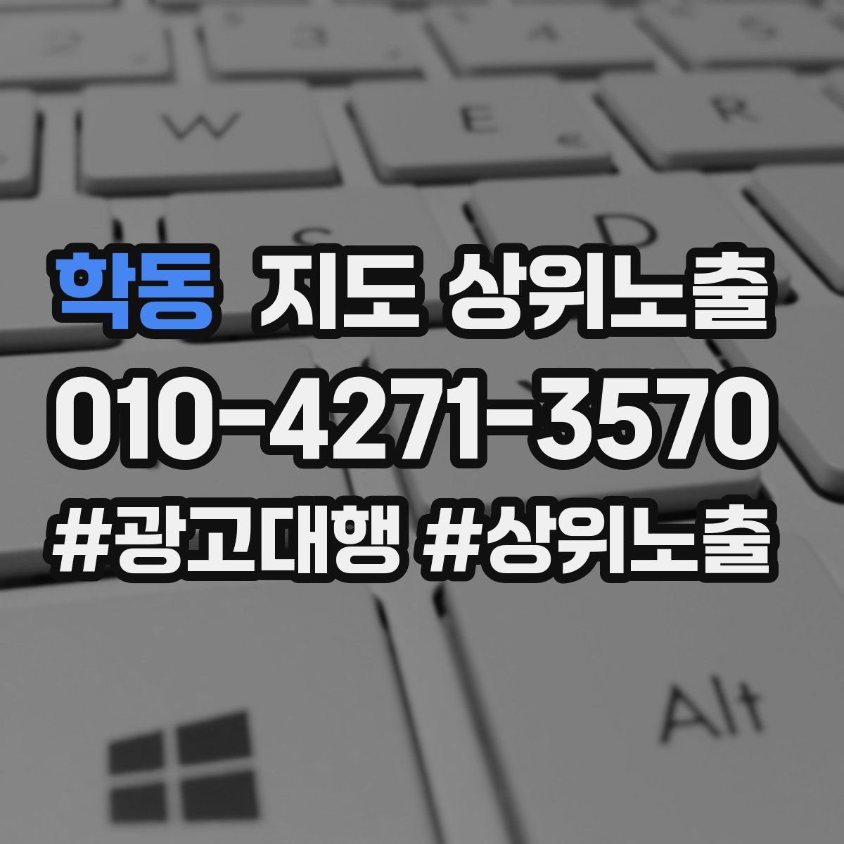 학동 지도 상위 노출