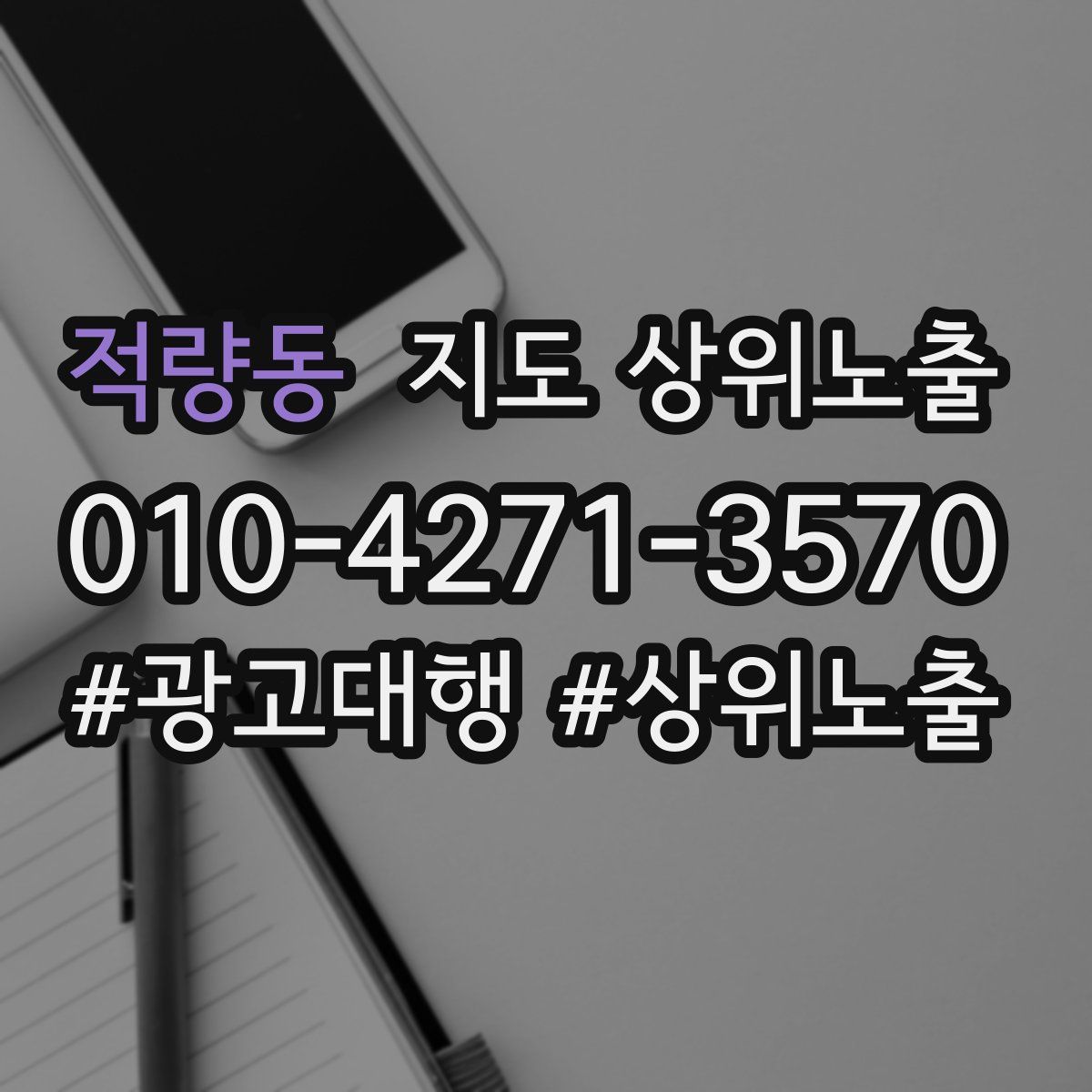 적량동 지도 상위 노출