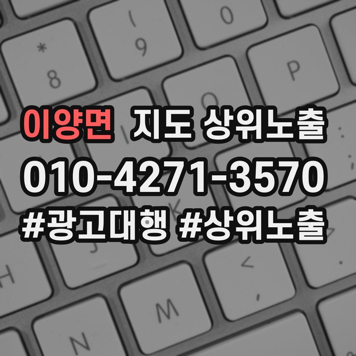 이양면 지도 상위 노출