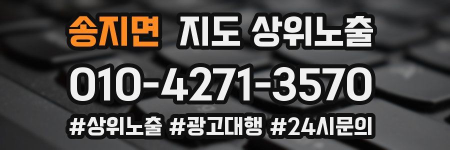 송지면 지도 상위 노출