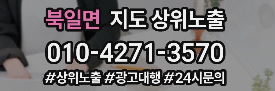 북일면 지도 상위 노출