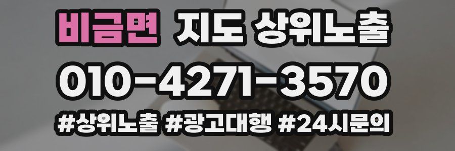 비금면 지도 상위 노출