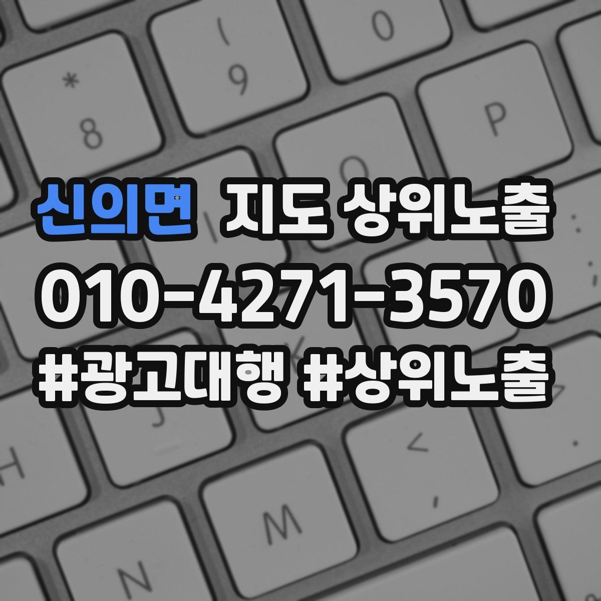 신의면 지도 상위 노출
