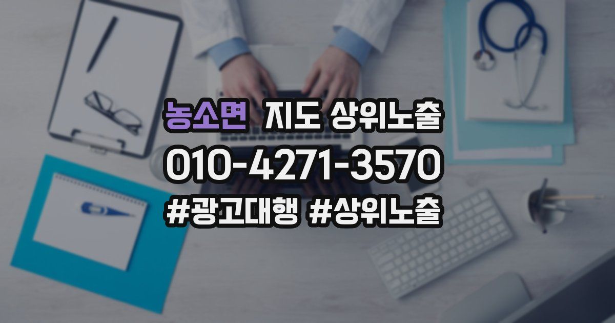 농소면 지도 상위 노출