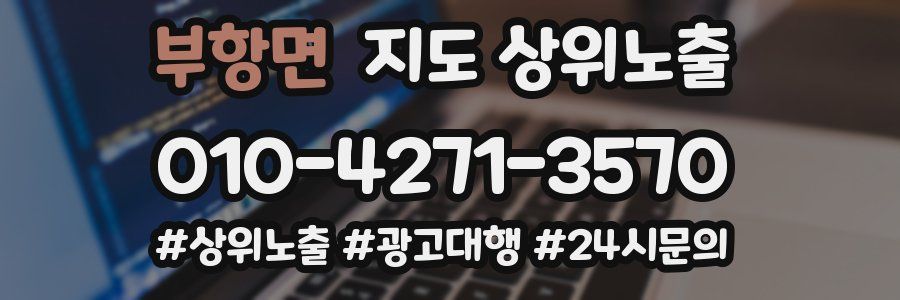 부항면 지도 상위 노출