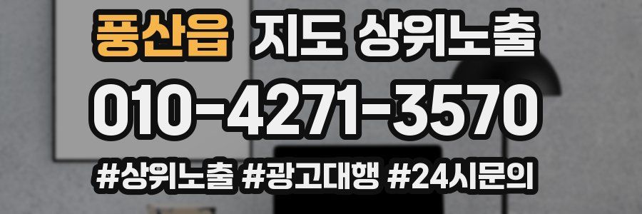 풍산읍 지도 상위 노출