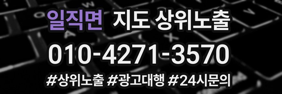 일직면 지도 상위 노출