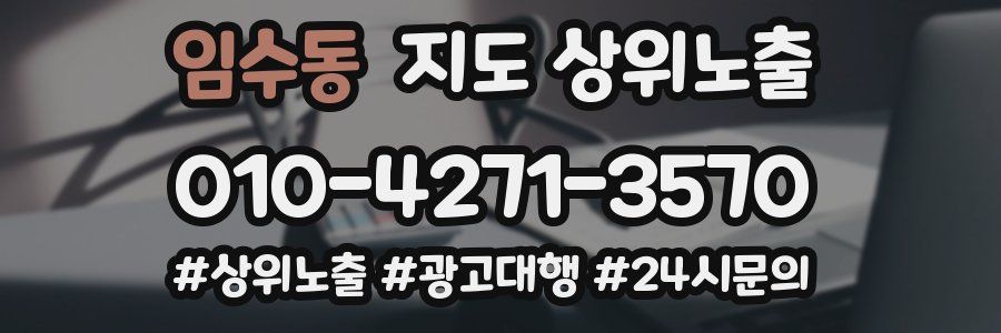 임수동 지도 상위 노출