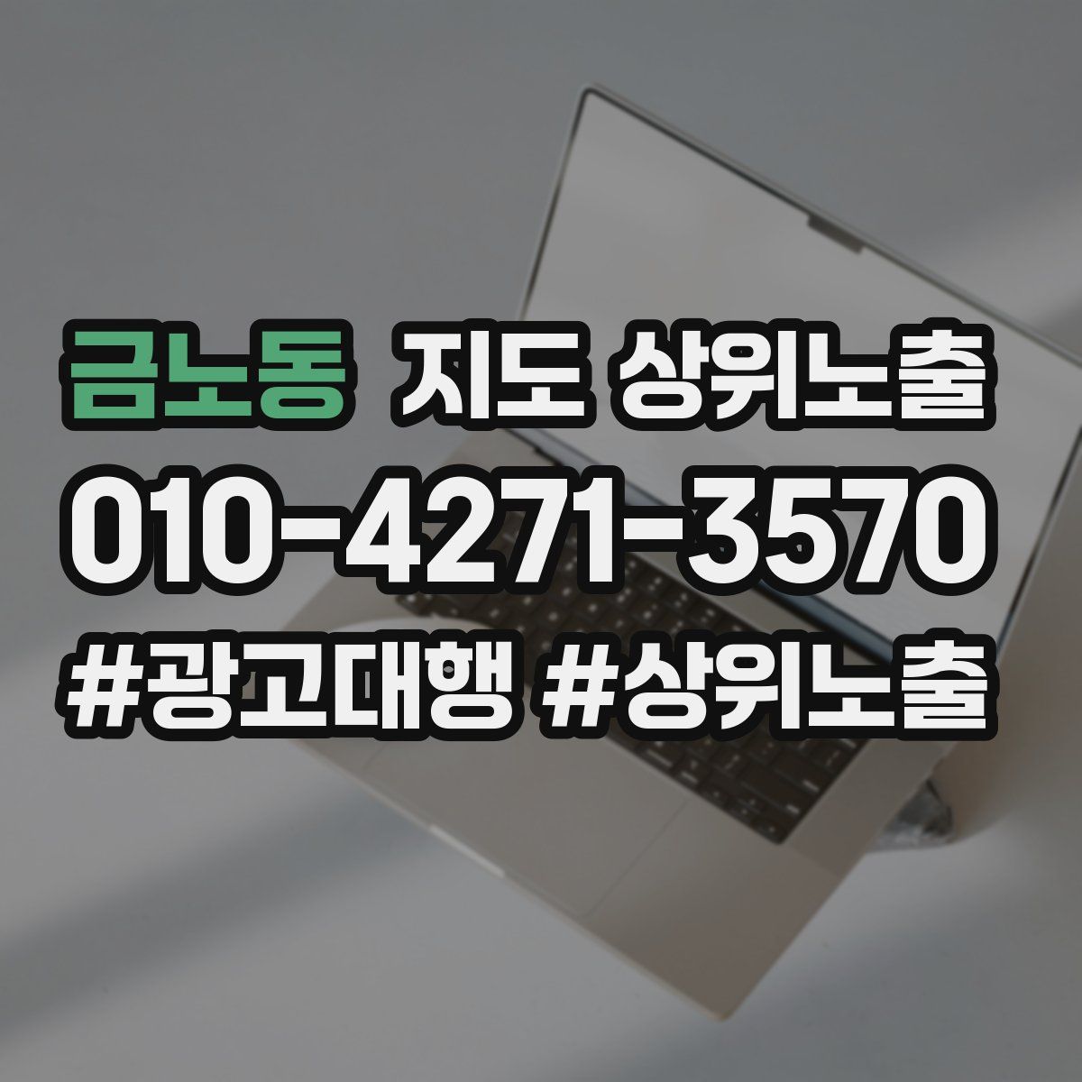 금노동 지도 상위 노출