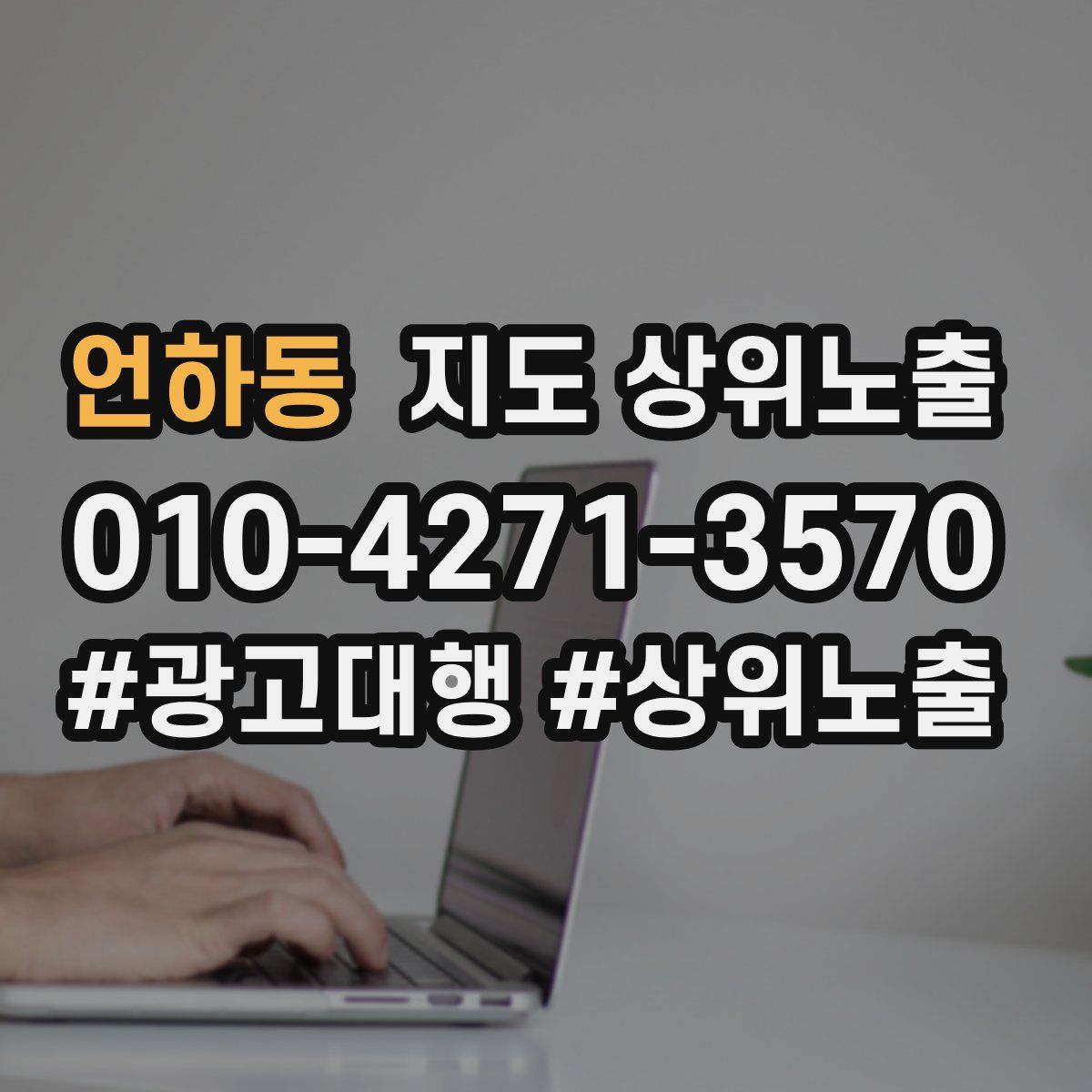 언하동 지도 상위 노출