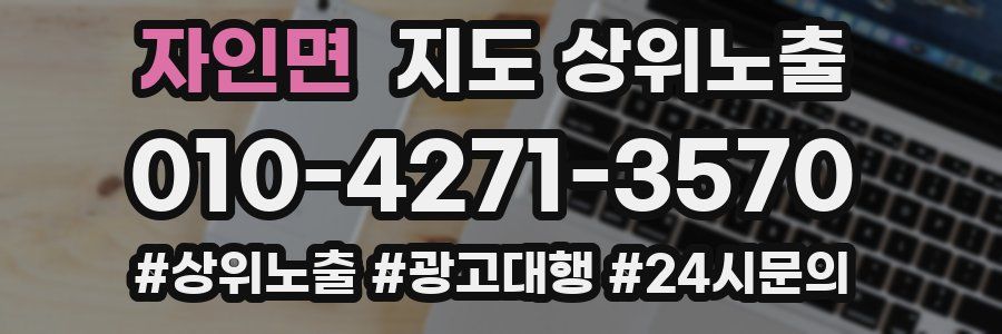 자인면 지도 상위 노출