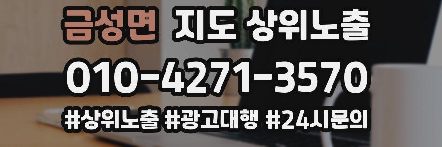 금성면 지도 상위 노출