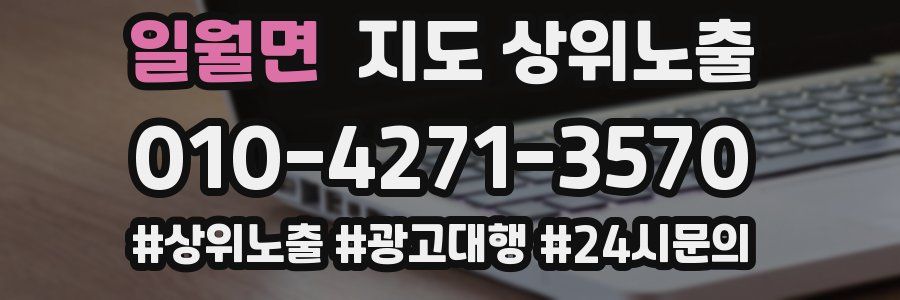 일월면 지도 상위 노출