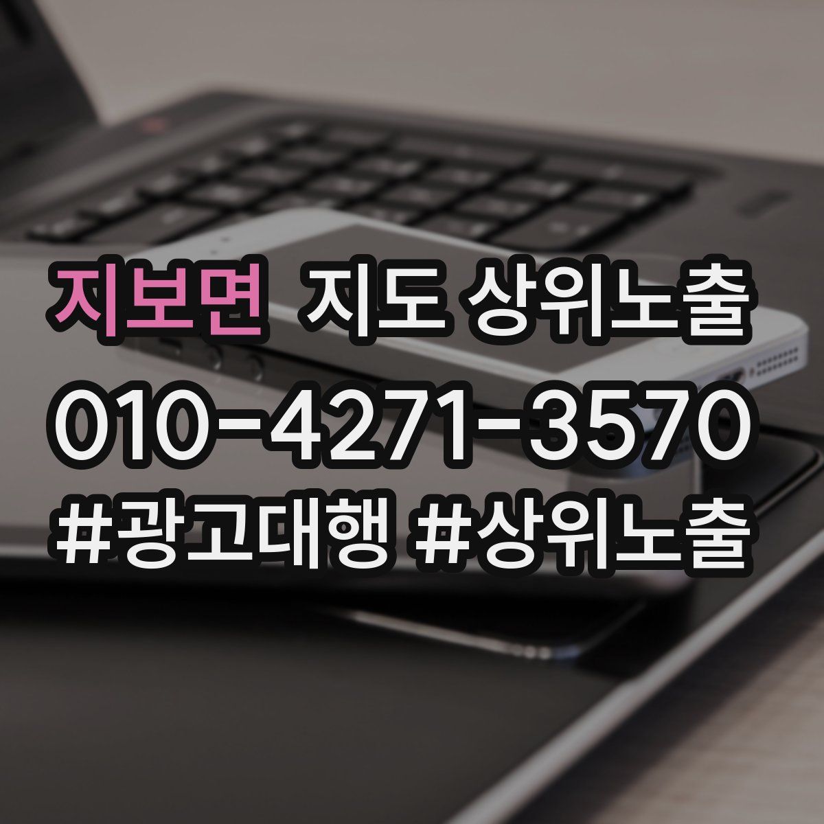 지보면 지도 상위 노출