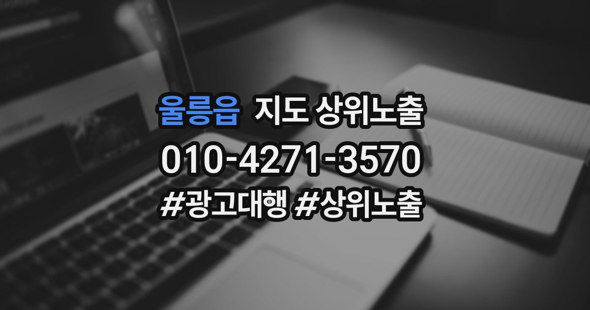 울릉읍 지도 상위 노출