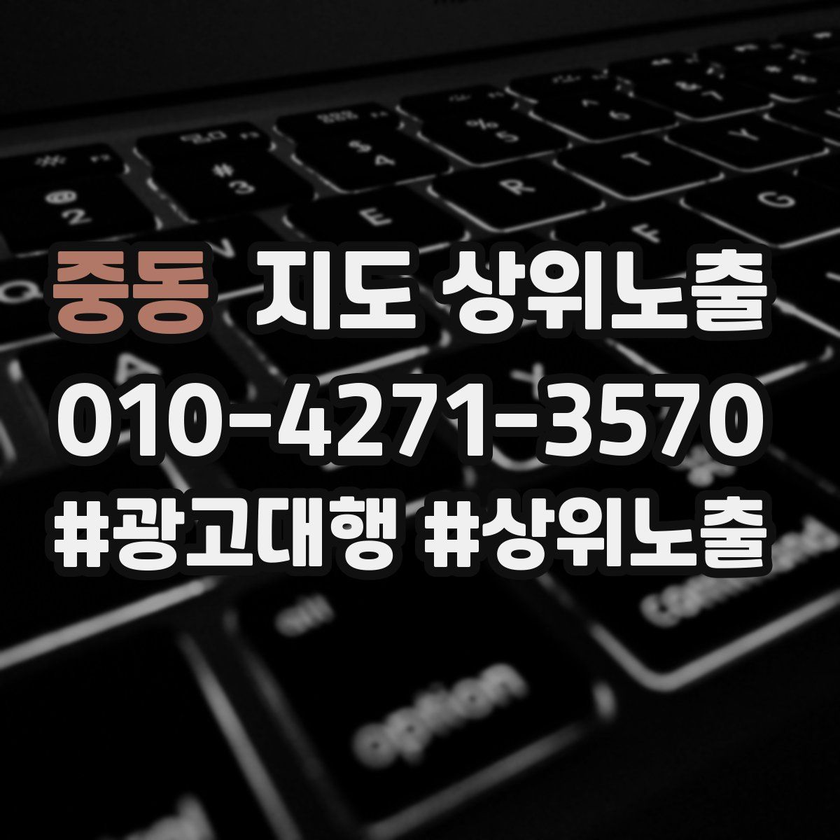 중동 지도 상위 노출