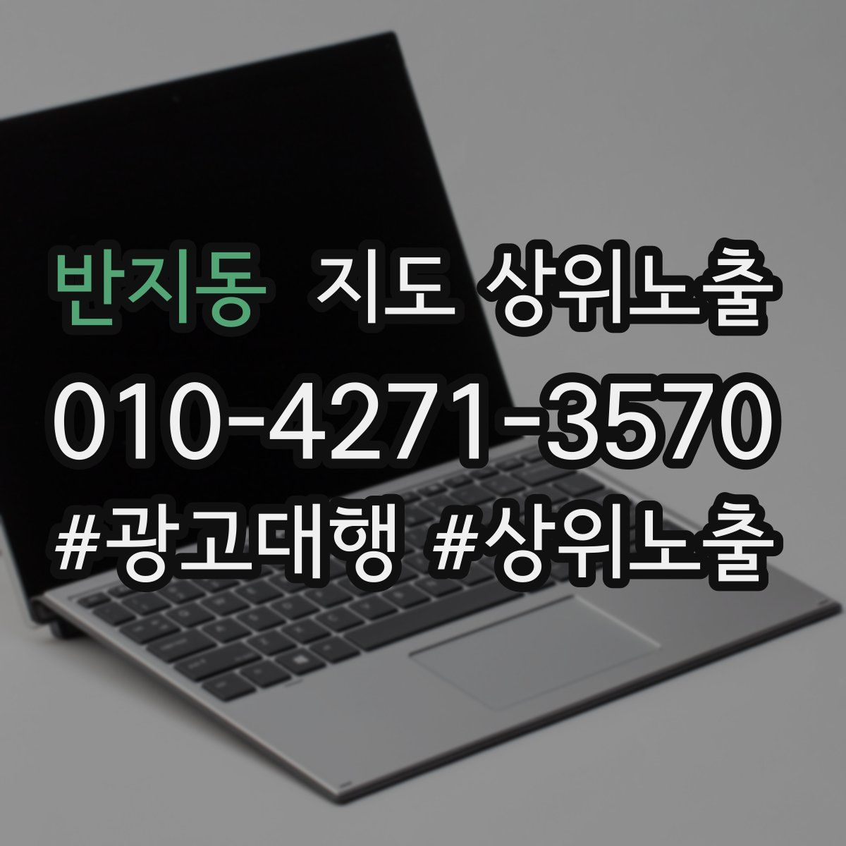 반지동 지도 상위 노출