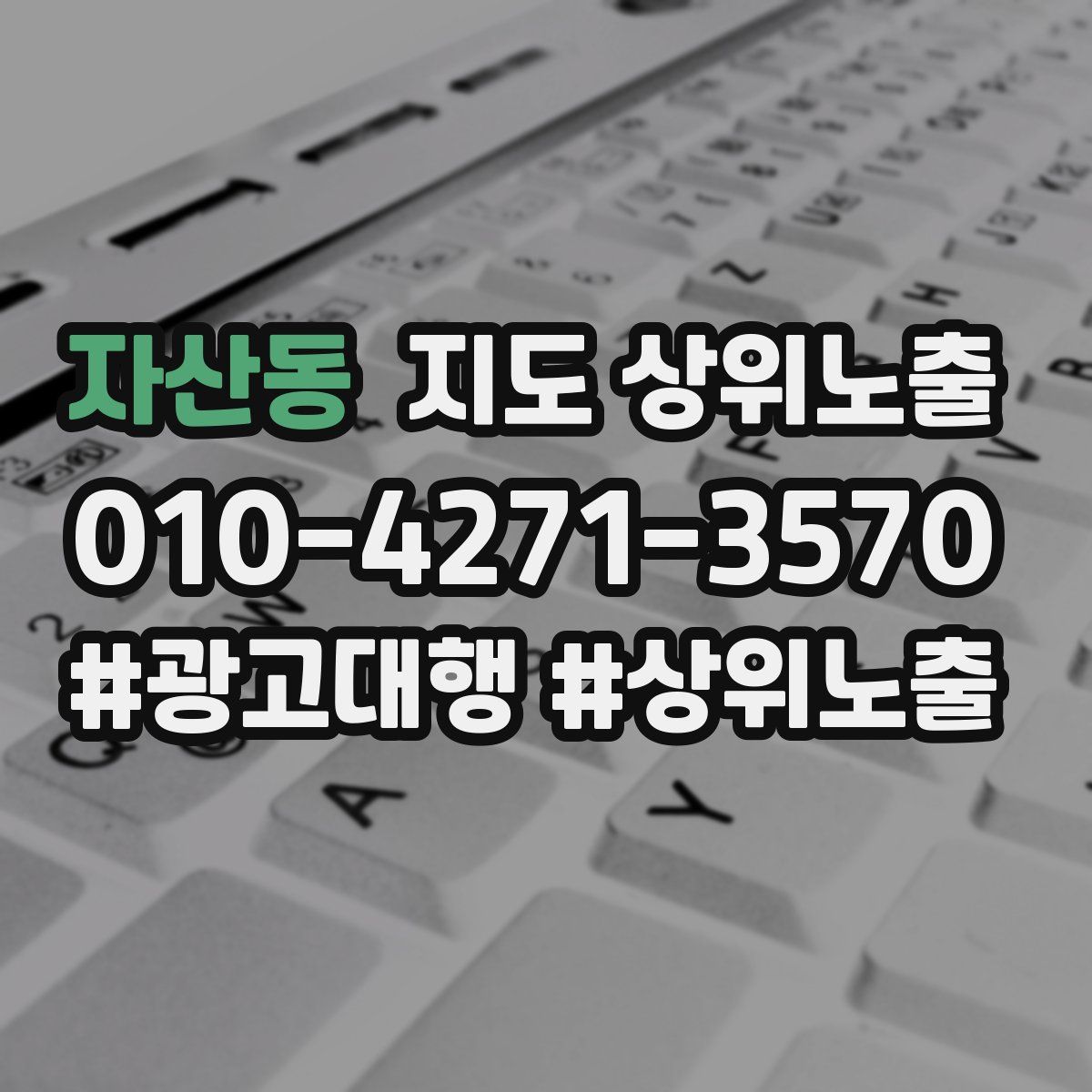 자산동 지도 상위 노출