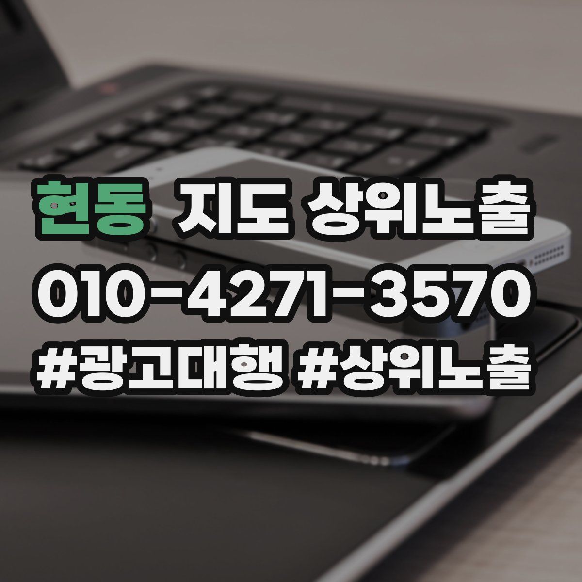 현동 지도 상위 노출
