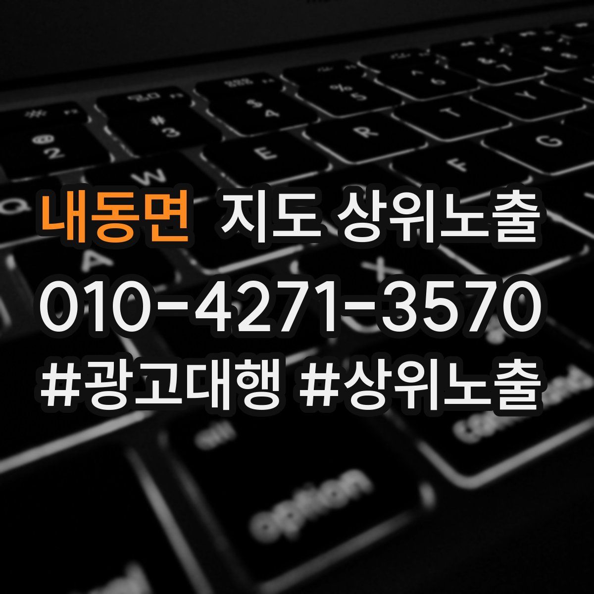 내동면 지도 상위 노출