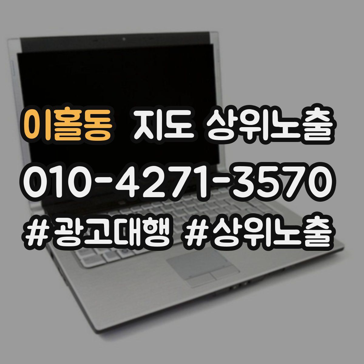 이홀동 지도 상위 노출