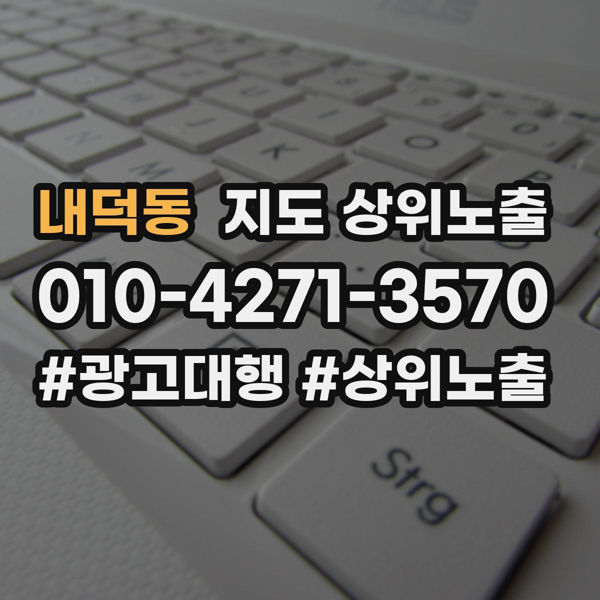 내덕동 지도 상위 노출