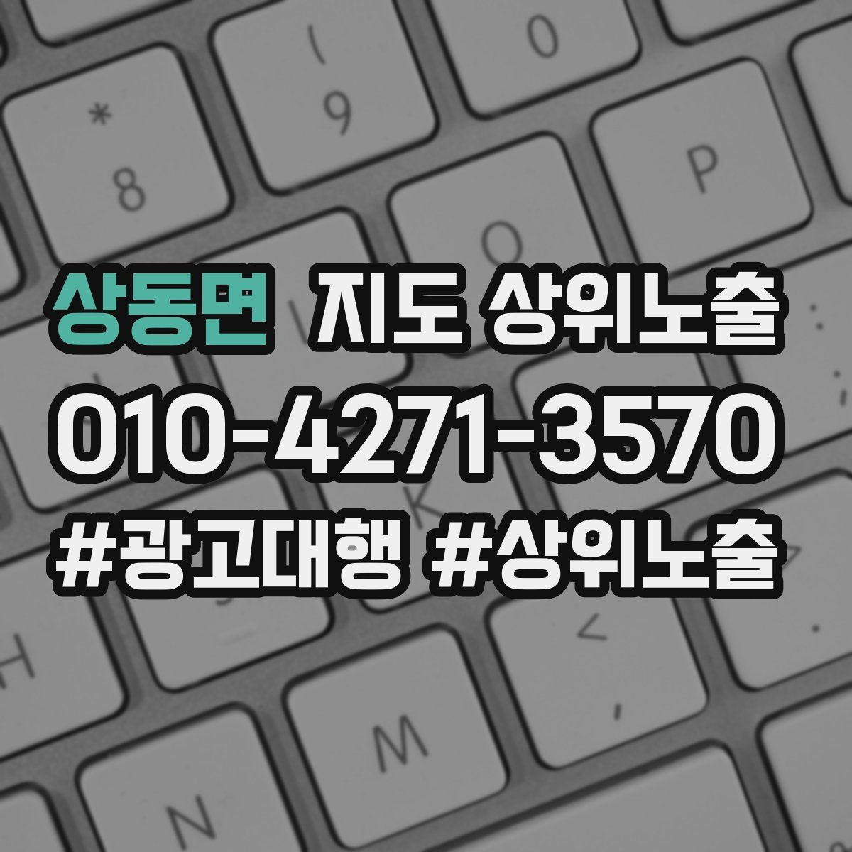 상동면 지도 상위 노출