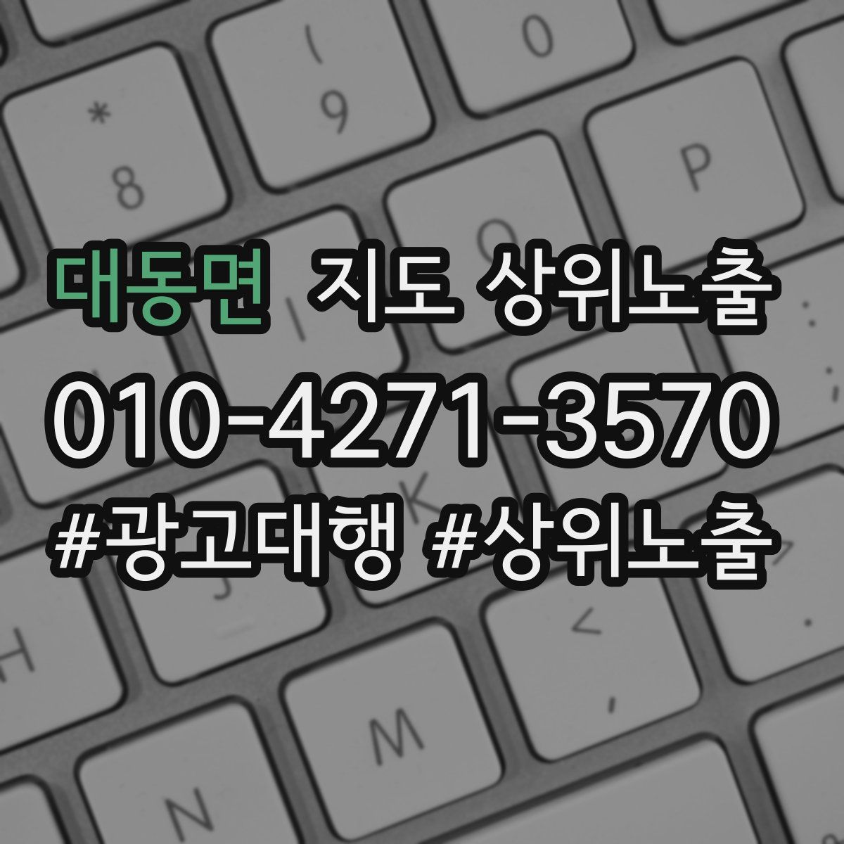 대동면 지도 상위 노출