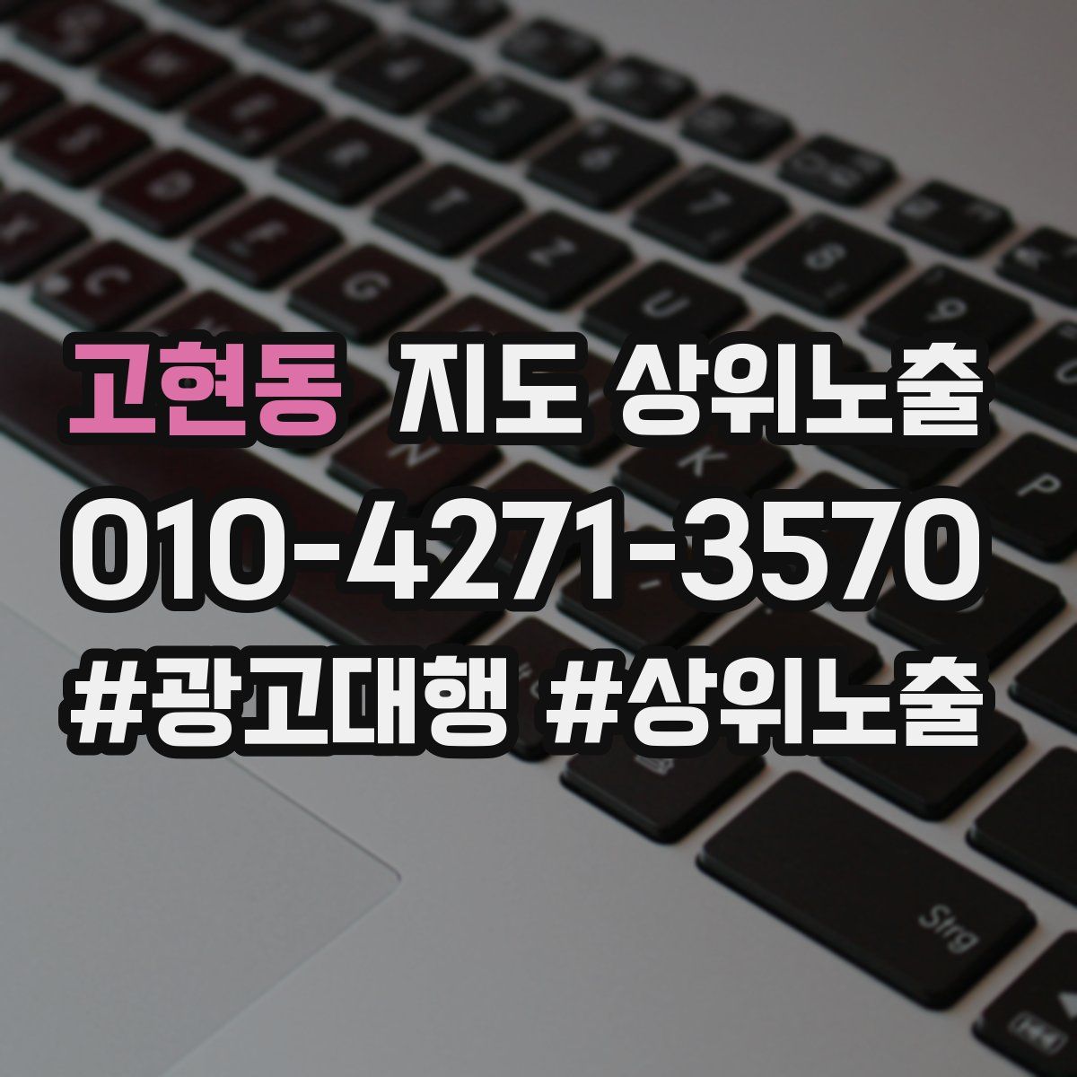 고현동 지도 상위 노출