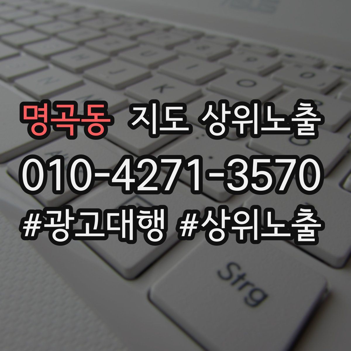 명곡동 지도 상위 노출