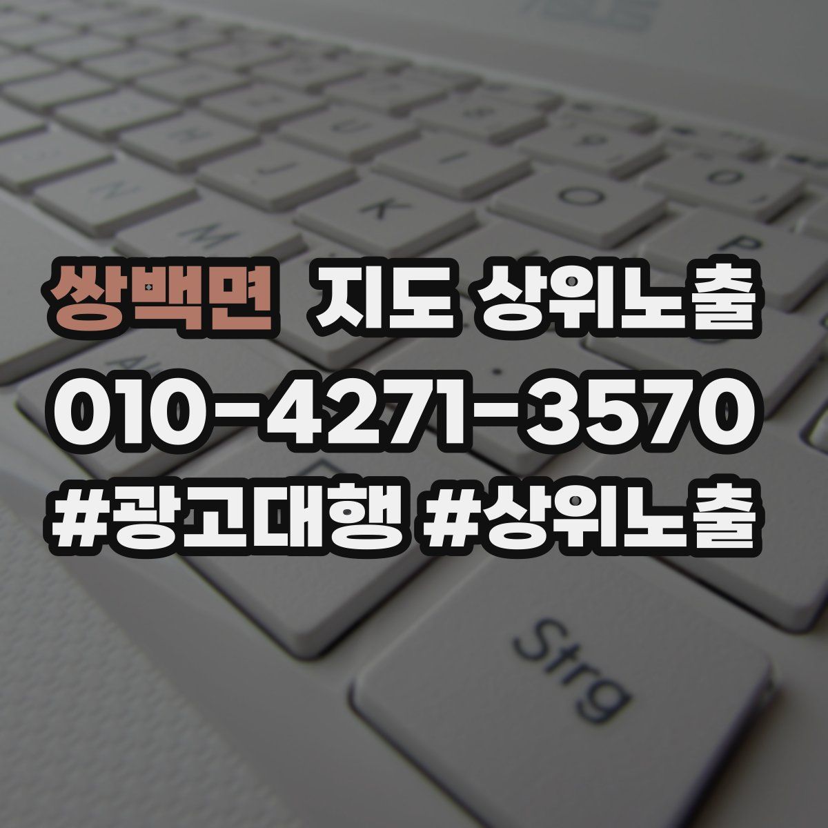 쌍백면 지도 상위 노출